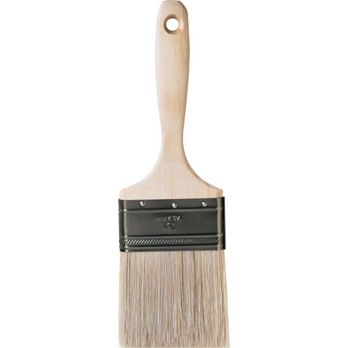 One Coat Trim & Wall Brush, White China, Wood Handle, 3" Width Distribution Industrielle GC