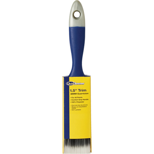 Pinceau &agrave; garniture Quick Solutions, Polyester, Manche Plastique, Largeur de 1-1/2" Distribution Industrielle GC