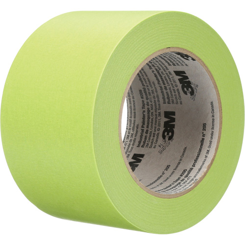 Ruban industriel 205 pour peintre, 72 mm (2-4/5") x 55 m (180'), Vert Distribution Industrielle GC