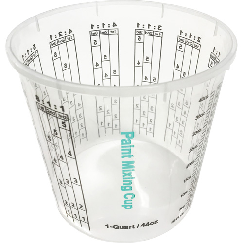 Gobelet en plastique pour m&eacute;lange de peinture, 1,25 L Distribution Industrielle GC