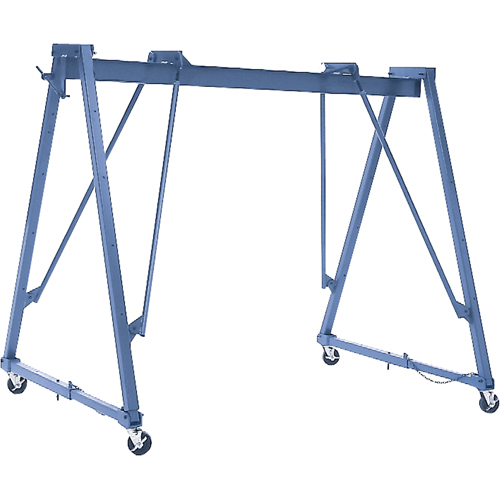 Ponts roulants &agrave; portique, 10' lo, Capacit&eacute; 2000 lb (1 tonne) Distribution Industrielle GC