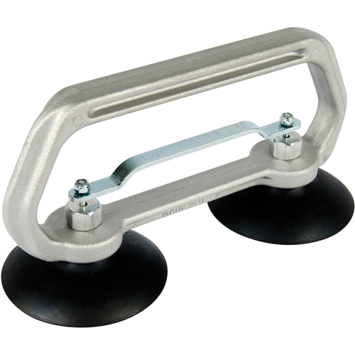Appareils &agrave; ventouses - Ventouse double industrielle, 50 lb Capacit&eacute;, 4", Barre &agrave; tirer, 10" Longueur de la manche Distribution Industrielle GC