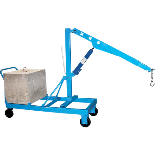 Potences de levage - Fl&egrave;che inverse, Lev&eacute;e 8', 1000 lb (0,5 tonne), 57" bras, 78" ha Distribution Industrielle GC