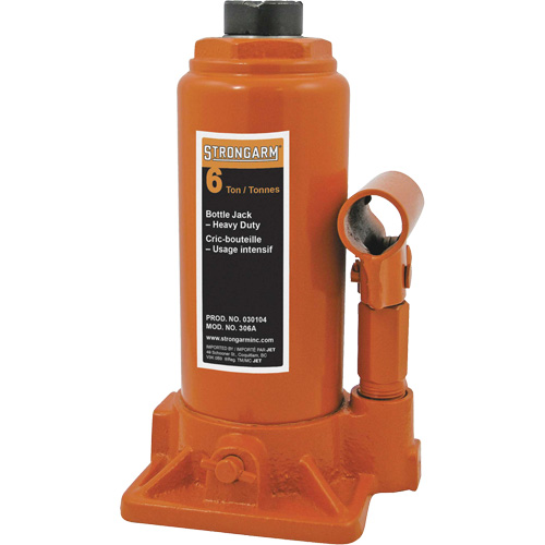 306A Bottle Jack, 6 Ton(s), 16" Raised Height Distribution Industrielle GC