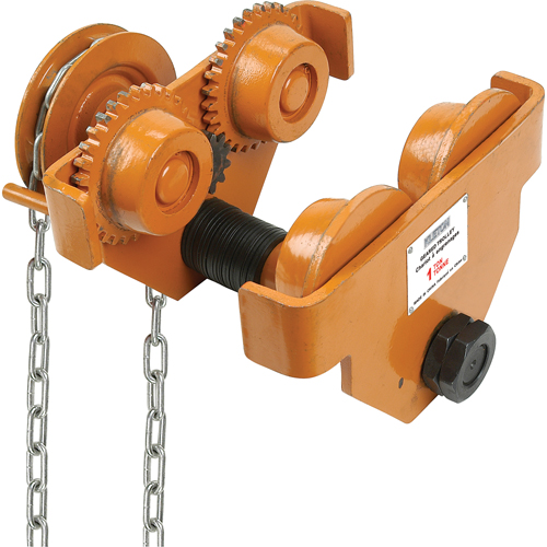 Adjustable Trolleys, 1000 lbs. (0.5 tons) Capacity, 2-11/16" - 5-1/4" Distribution Industrielle GC