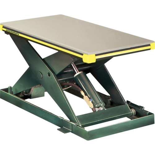 Table &eacute;l&eacute;vatrice hydraulique &agrave; ciseaux Backsaver, Acier, 24" la x 48" lo, Capacit&eacute; 2000 lb Distribution Industrielle GC