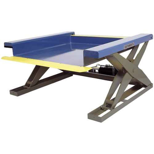 Hydraulic Floor-Height Scissor Lift Tables, Steel, 4000 lbs. Capacity Distribution Industrielle GC