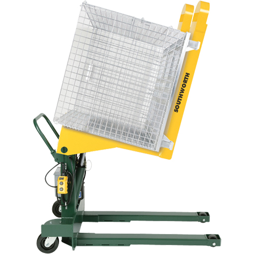 Basculeurs hydrauliques portable E-Z Reach, Bascule 85°, Capacit&eacute;e 2000 lb, 40" lo x 24-1/2" la Distribution Industrielle GC
