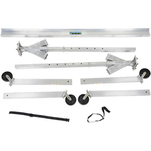 Grue mobile ajustable en aluminium, 10' lo, Capacit&eacute; 2000 lb (1 tonne) Distribution Industrielle GC