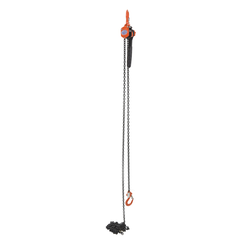 Mini palan &agrave; levier, Lev&eacute;e 15', Cabacit&eacute; 1000 lb (0,5 tonne), Chaîne en Acier Distribution Industrielle GC