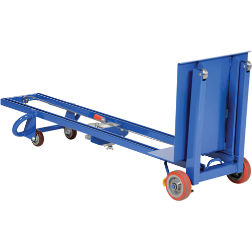 Empileur &agrave; plateforme, M&eacute;canisme Treuil manuel, Capacit&eacute; de 400 lb, Levage max de 58" Distribution Industrielle GC