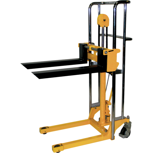Gerbeur hydraulique pour chariot &eacute;l&eacute;vateur - VL47, Fonctionnement Pompe au pied, Capacit&eacute; 880 lb, Lev&eacute;e max 47" Distribution Industrielle GC