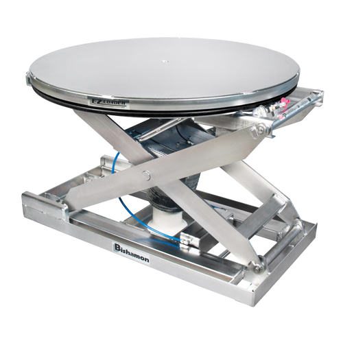 EZ Loader&reg; SS Self-Levelling Pallet Positioner - 100% Stainless Steel, 43" L x 43" W, 4000 lbs. Cap. Distribution Industrielle GC