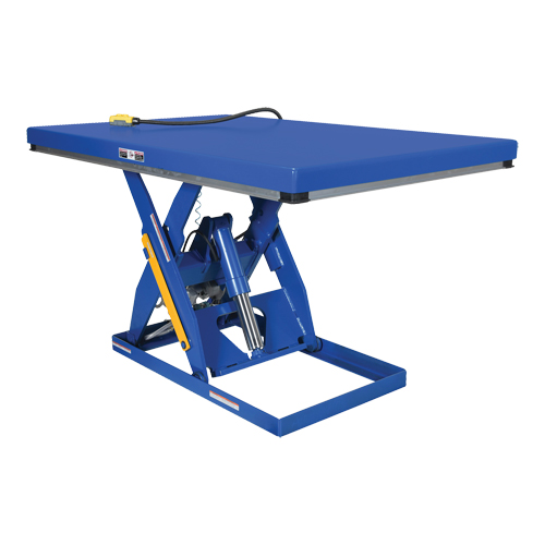 Table &eacute;l&eacute;vatrice &agrave; ciseaux hydraulique, Acier, 48" lo x 24" la, Cap. 3000 lb Distribution Industrielle GC