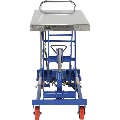 Table &eacute;l&eacute;vatrice &agrave; ciseaux hydraulique pneumatique, Acier, 32-1/2" lo x 19-3/4" la, Cap. 1000 lb Distribution Industrielle GC