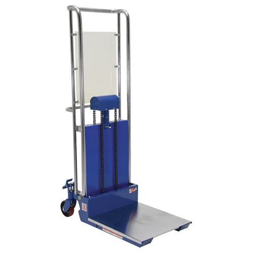 Gerbeur Hefti-Lift, M&eacute;canisme Pompe au pied, Capacit&eacute; de 880 lb, Levage max de 59" Distribution Industrielle GC