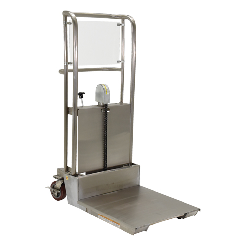 Gerbeur Hefti-Lift, M&eacute;canisme Pompe au pied, Capacit&eacute; de 450 lb, Levage max de 45-5/8" Distribution Industrielle GC