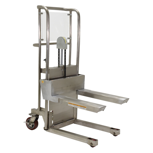Gerbeur Hefti-Lift, M&eacute;canisme Pompe au pied, Capacit&eacute; de 450 lb, Levage max de 45-5/8" Distribution Industrielle GC
