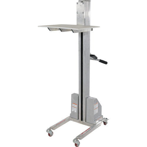 Gerbeur &agrave; levage rapide, M&eacute;canisme &eacute;lectrique, Capacit&eacute; de 175 lb, Levage max de 57" Distribution Industrielle GC