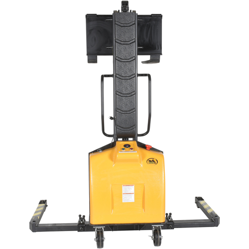 Gerbeur motoris&eacute; avec m&acirc;t &eacute;troit, Fonctionnement &eacute;lectrique, Capacit&eacute; 1500 lb, Lev&eacute;e max 63" Distribution Industrielle GC