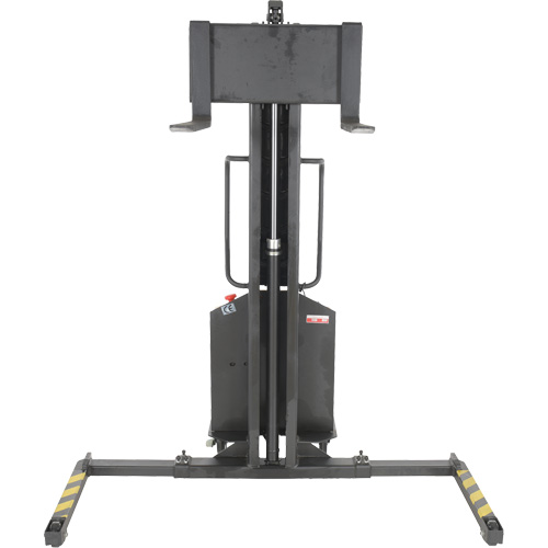 Gerbeur motoris&eacute; avec m&acirc;t &eacute;troit, Fonctionnement &eacute;lectrique, Capacit&eacute; 1000 lb, Lev&eacute;e max 63" Distribution Industrielle GC