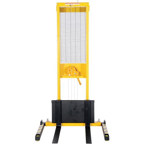 Manual Stacker, Hand Winch Operated, 770 lbs. Capacity, 60" Max Lift Distribution Industrielle GC