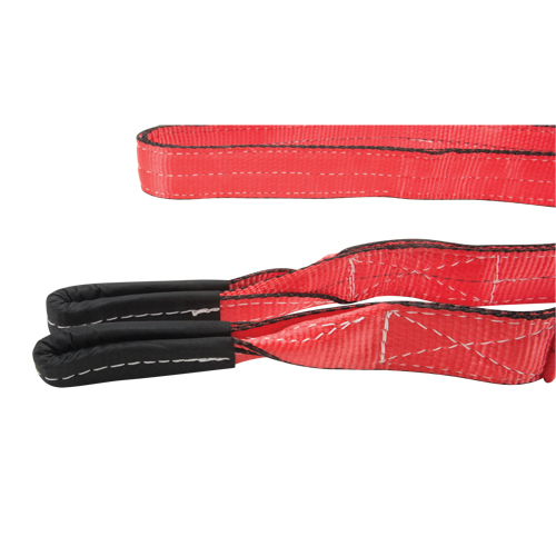 Polyester Sling, Double Ply, Twisted Eye, Type 4, 2'' W x 8' L, 6200 lbs. Vertical Cap. Distribution Industrielle GC