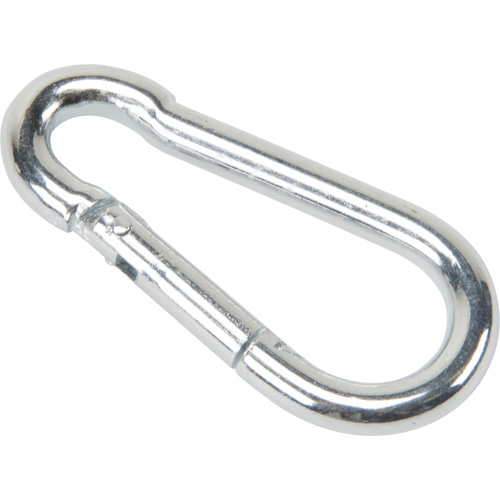 Zinc Plated Snap Hook, 220 lbs (0.11 tons) Working Load Limit, 3/16" Size, 5/16" Eye Distribution Industrielle GC
