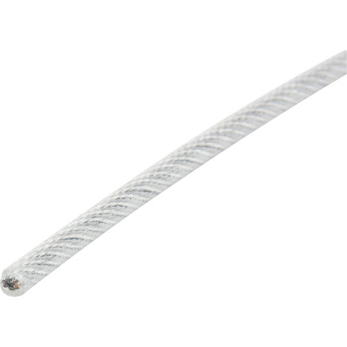 C&acirc;ble m&eacute;tallique, 1000' (304,8 m) x 5/16", 9800 lb (4,9 tonnes), Galvanis&eacute; Distribution Industrielle GC