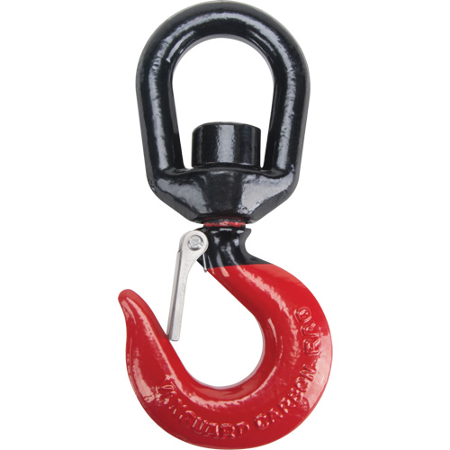 Crochet pivotant avec c&acirc;ble m&eacute;tallique Black Eye Distribution Industrielle GC