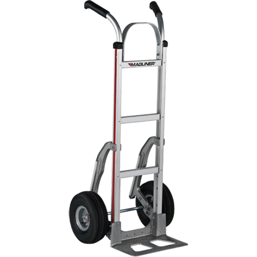 Knocked Down Hand Truck, Dual Handle, Aluminum, 48" Height, 500 lbs. Capacity Distribution Industrielle GC