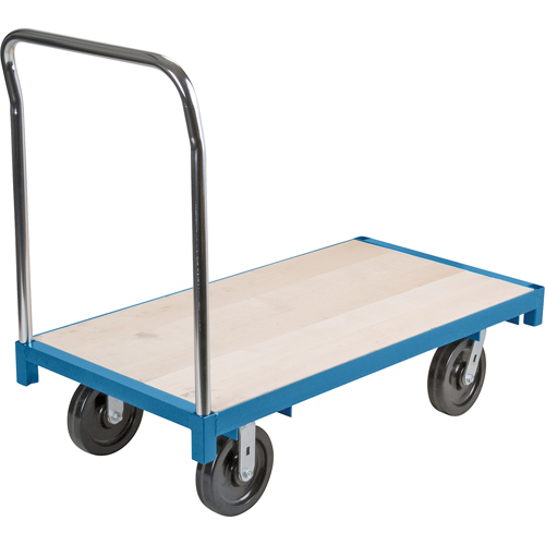 Heavy-Duty Platform Truck, 72" L x 36" W, 2500 lbs. Capacity, Nylon Casters Distribution Industrielle GC