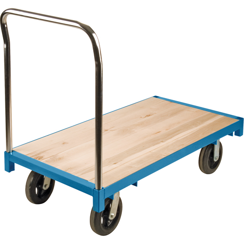Heavy-Duty Platform Truck, 48" L x 24" W, 2000 lbs. Capacity, Rubber Casters Distribution Industrielle GC