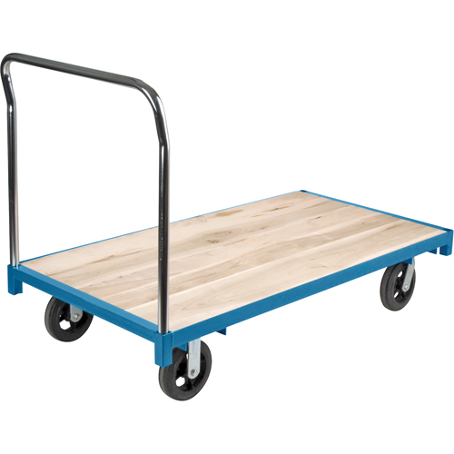 Heavy-Duty Platform Truck, 60" L x 30" W, 2000 lbs. Capacity, Rubber Casters Distribution Industrielle GC