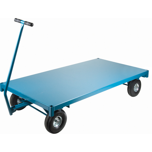 Chariots &agrave; plateforme - Chariots wagon ergonomiques &agrave; plateforme, 36" la x 72" la x Capacit&eacute; 1000 lb Distribution Industrielle GC