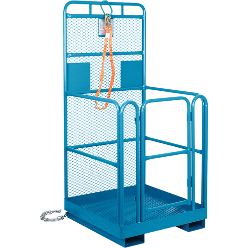 Nacelle &eacute;l&eacute;vatrice pour travail en hauteur, 36" x 36" x 72" h, Capacit&eacute; de 1000 lb, Acier Distribution Industrielle GC