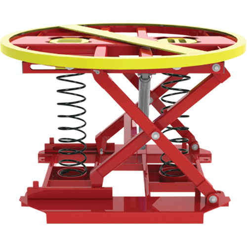 Plateforme de levage manuelle Pallet Pal 360, 43-5/8" lo x 43-5/8" la, Capacit&eacute; 4500 lb Distribution Industrielle GC