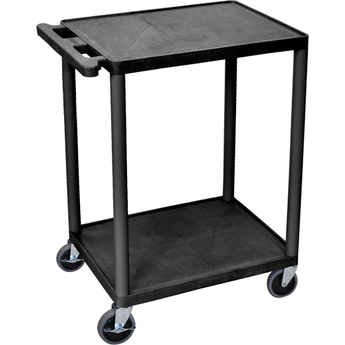 Chariot utilitaire, 2 tiers, 18" x 33" x 24", Capacit&eacute; 400 lb Distribution Industrielle GC