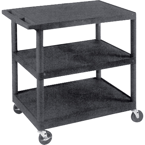 Utility Cart, 3 Tiers, 18" x 34" x 24", 400 lbs. Capacity Distribution Industrielle GC