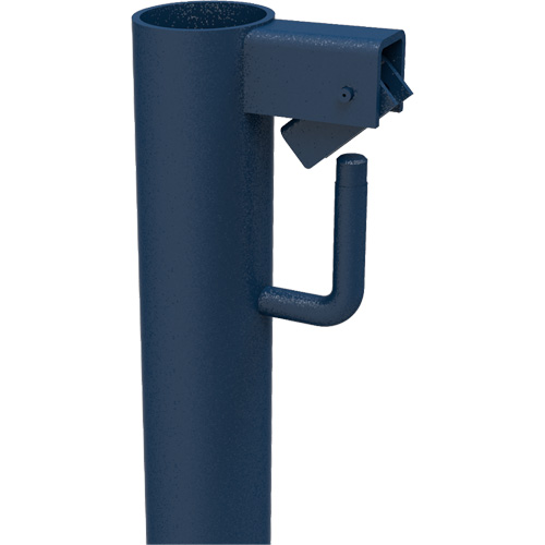 Accessoires pour &eacute;chafaudage - Poteau de garde-corps a/support, Poteau de garde-corps, 6" la x 56" h Distribution Industrielle GC