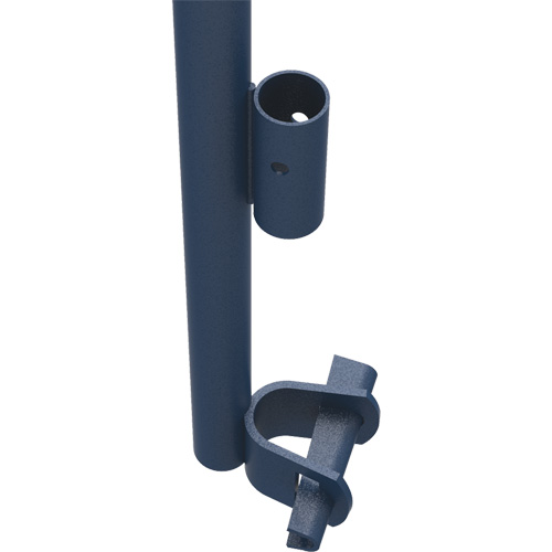 Accessoires pour &eacute;chafaudage - Poteau de garde-corps a/support, Poteau de garde-corps, 6" la x 56" h Distribution Industrielle GC