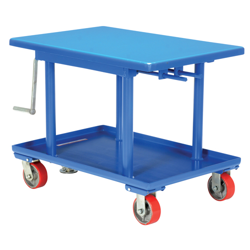 Table &eacute;l&eacute;vatrice hydraulique, 24" lo x 36" la, Acier, Capacit&eacute; 2000 lb Distribution Industrielle GC