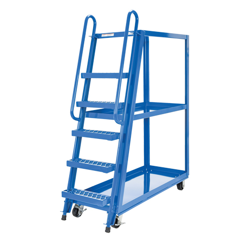 Chariot &agrave; cueillette, Acier, 21-7/8" la x 56-1/8" p, 3 tablettes, Capacit&eacute; 1000 lb Distribution Industrielle GC