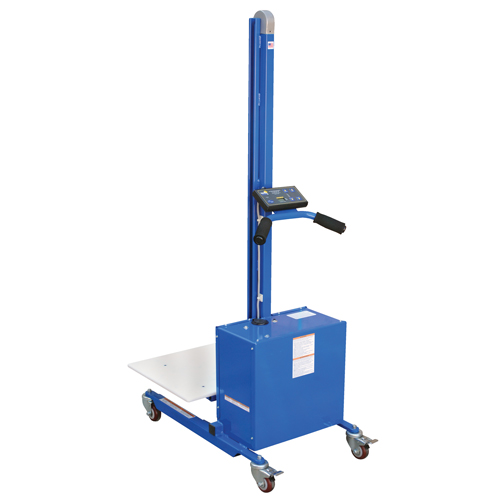 Quick Lift Platform Stacker, Electric Operated, 175 lbs. Capacity, 57" Max Lift Distribution Industrielle GC