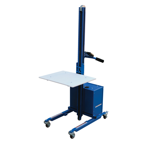 Quick Lift Platform Stacker, Electric Operated, 175 lbs. Capacity, 57" Max Lift Distribution Industrielle GC