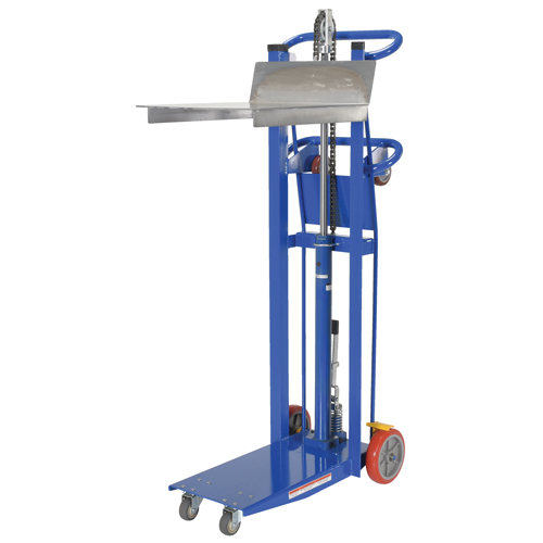 Hydra Lift Platform Stacker, Foot Pump Operated, 750 lbs. Capacity, 52" Max Lift Distribution Industrielle GC