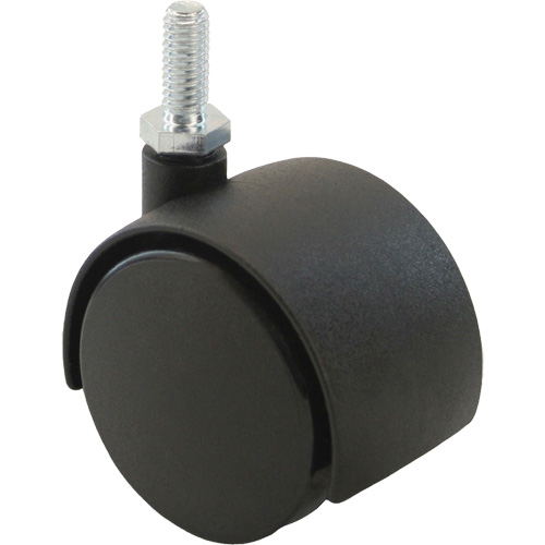 Twin Wheel Caster (300/400 Series), Swivel, 2" (51 mm) Dia., 75 lbs. (34 kg.) Capacity Distribution Industrielle GC