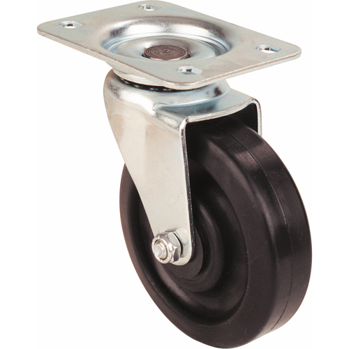 Roulette &agrave; usage l&eacute;ger, Pivotant, 3" (76 mm), Polyol&eacute;fine, 250 lb (113 kg) Distribution Industrielle GC