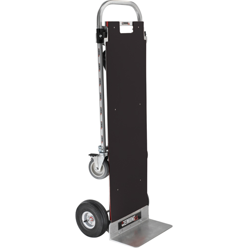 Diables transformables Gemini XL, Aluminium, Capacit&eacute; 1250 lb Distribution Industrielle GC