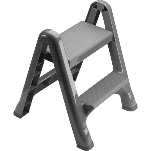 Folding Step Stool, 2 Steps, 19-1/2" x 20-1/2" x 22-3/4" High Distribution Industrielle GC